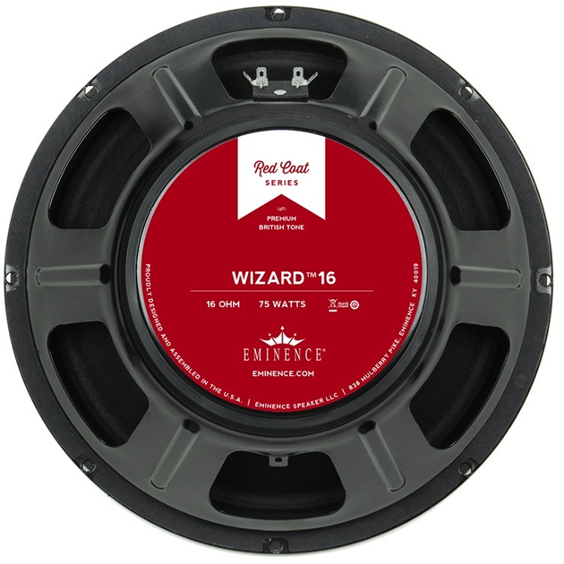 Eminence THE WIZARD 16ohm 12" 75watt Redcoat Guitar speaker